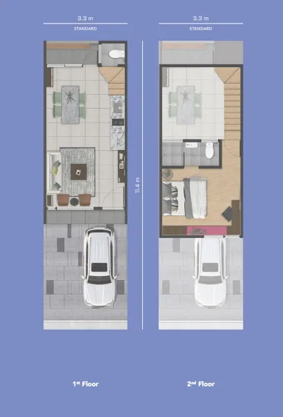Floor plan for Z6B Standard